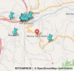 Mappa Piazza Vittorio Veneto, 64039 Penna Sant'Andrea TE, Italia (2.24909)