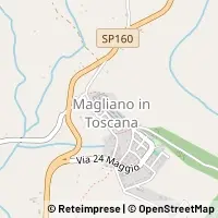 지도 Magliano in Toscana