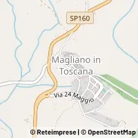 Kaart Magliano in Toscana