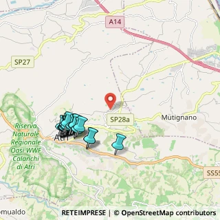 Mappa Contrada Piane Sant'Andrea, 64032 Atri TE, Italia (2.073)