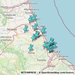 Mappa Contrada Piane Sant'Andrea, 64032 Atri TE, Italia (12.44118)