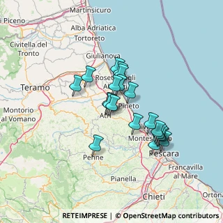 Mappa Contrada Piane Sant'Andrea, 64032 Atri TE, Italia (11.3)