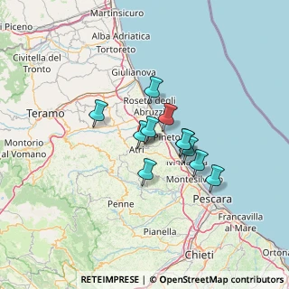 Mappa Contrada Piane Sant'Andrea, 64032 Atri TE, Italia (9.71909)