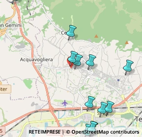 Mappa Via Gabelletta, 05100 Terni TR, Italia (2.725)