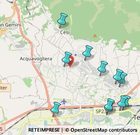 Mappa Via Gabelletta, 05100 Terni TR, Italia (2.65909)