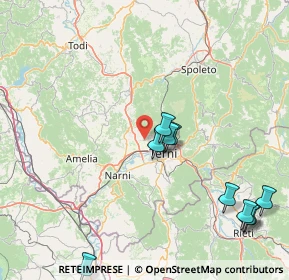 Mappa Via Gabelletta, 05100 Terni TR, Italia (31.3795)