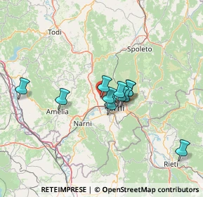 Mappa Via Gabelletta, 05100 Terni TR, Italia (10.52909)