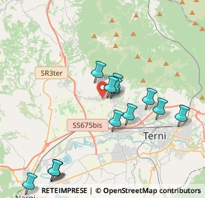 Mappa Via Gabelletta, 05100 Terni TR, Italia (4.34308)