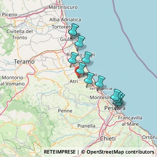 Mappa Zona Industriale, 64032 Atri TE, Italia (13.585)