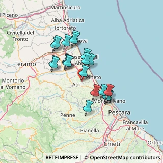 Mappa Zona Industriale, 64032 Atri TE, Italia (11.8105)