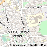 Hartă Castelfranco Veneto