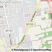 Map Bonate Sopra