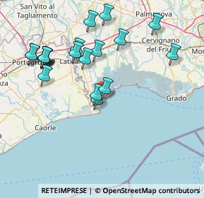 Mappa Via XXV Aprile, 33054 Lignano Sabbiadoro UD, Italia (16.595)