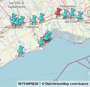 Mappa Via XXV Aprile, 33054 Lignano Sabbiadoro UD, Italia (17.44357)