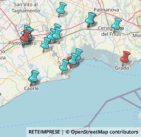 Mappa Via XXV Aprile, 33054 Lignano Sabbiadoro UD, Italia (17.33)