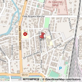 Mappa Via Guglielmo Marconi, 28, 31100 Treviso, Treviso (Veneto)