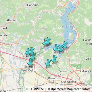 Mappa Via Calchera, 24067 Sarnico BG, Italia (6.13818)