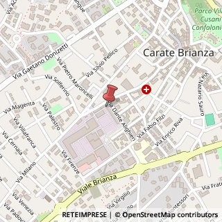 Mappa Piazza Risorgimento, 1, 20841 Carate Brianza, Monza e Brianza (Lombardia)