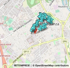 Mappa Entrata numero civico, 20841 Carate Brianza MB, Italia (0.2915)