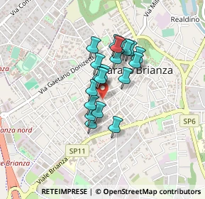 Mappa Entrata numero civico, 20841 Carate Brianza MB, Italia (0.292)