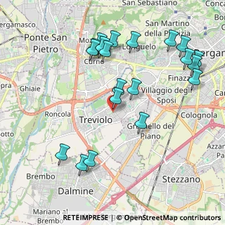 Mappa Via dei Gelsomini, 24048 Treviolo BG, Italia (2.255)