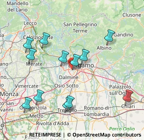 Mappa Via dei Gelsomini, 24048 Treviolo BG, Italia (16.40083)