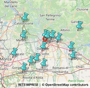 Mappa Via dei Gelsomini, 24048 Treviolo BG, Italia (14.84667)