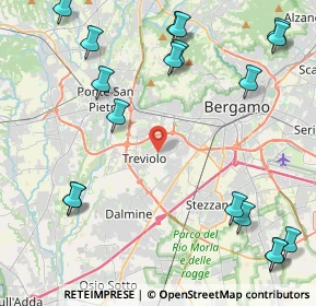 Mappa Via dei Gelsomini, 24048 Treviolo BG, Italia (5.74833)