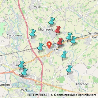Mappa Via Vicenza, 31048 San Biagio di Callalta TV, Italia (1.8575)