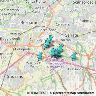 Mappa Via Isonzo, 24050 Orio al Serio BG, Italia (1.035)