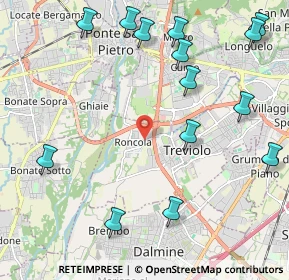 Mappa Via Walter Tobagi, 24048 Roncola BG, Italia (2.66)