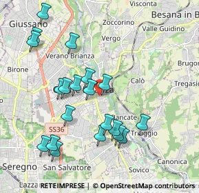 Mappa Via Ugo Foscolo, 20841 Carate Brianza MB, Italia (2.017)