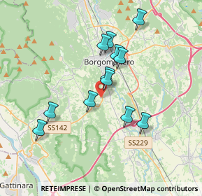 Mappa Via Carlottina, 28060 Cureggio NO, Italia (3.14)