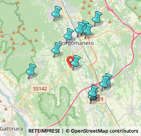 Mappa Via Carlottina, 28060 Cureggio NO, Italia (3.77714)