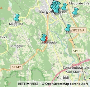 Mappa Via Carlottina, 28060 Cureggio NO, Italia (2.64625)
