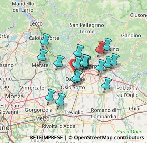 Mappa 24048 Roncola BG, Italia (10.20556)