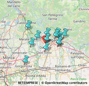 Mappa 24048 Roncola BG, Italia (8.71429)
