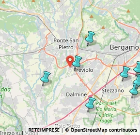 Mappa 24048 Roncola BG, Italia (6.16636)