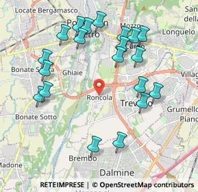 Mappa 24048 Roncola BG, Italia (2.1245)
