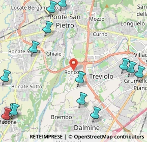 Mappa 24048 Roncola BG, Italia (3.25)