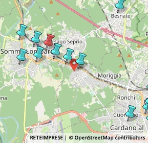 Mappa Via Adua, 21011 Casorate Sempione VA, Italia (2.932)