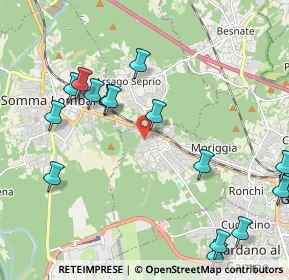 Mappa Via Adua, 21011 Casorate Sempione VA, Italia (2.9015)