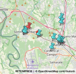 Mappa Via Adua, 21011 Casorate Sempione VA, Italia (3.63462)