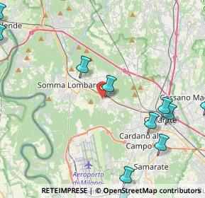 Mappa Via Adua, 21011 Casorate Sempione VA, Italia (5.90636)