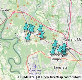 Mappa Via Adua, 21011 Casorate Sempione VA, Italia (3.30385)