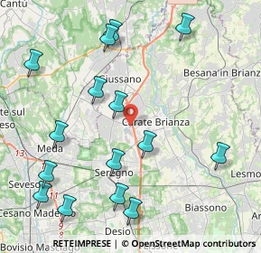 Mappa Via Brianza, 20843 Verano Brianza MB, Italia (4.87)