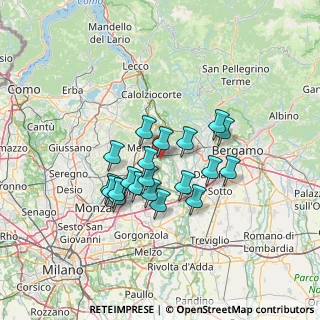 Mappa Str. Fornace, 23877 Paderno D'adda LC, Italia (10.821)