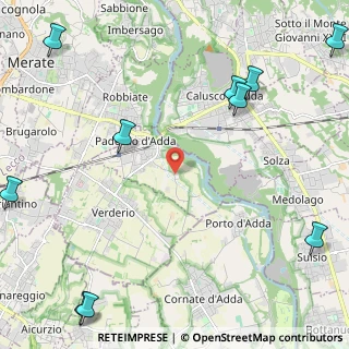 Mappa Str. Fornace, 23877 Paderno D'adda LC, Italia (3.51909)