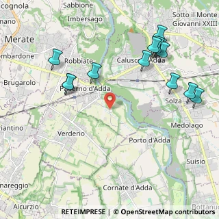 Mappa Strada Fornace, 23877 Paderno d'Adda LC, Italia (2.45214)