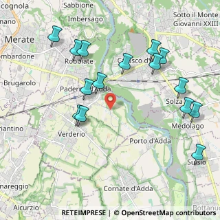 Mappa Str. Fornace, 23877 Paderno D'adda LC, Italia (2.25133)